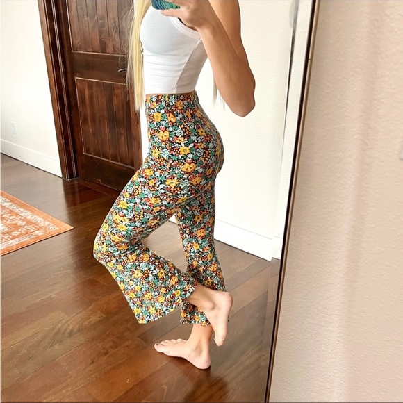 O'Neill Pants - O’Neil floral flouncy flare pants